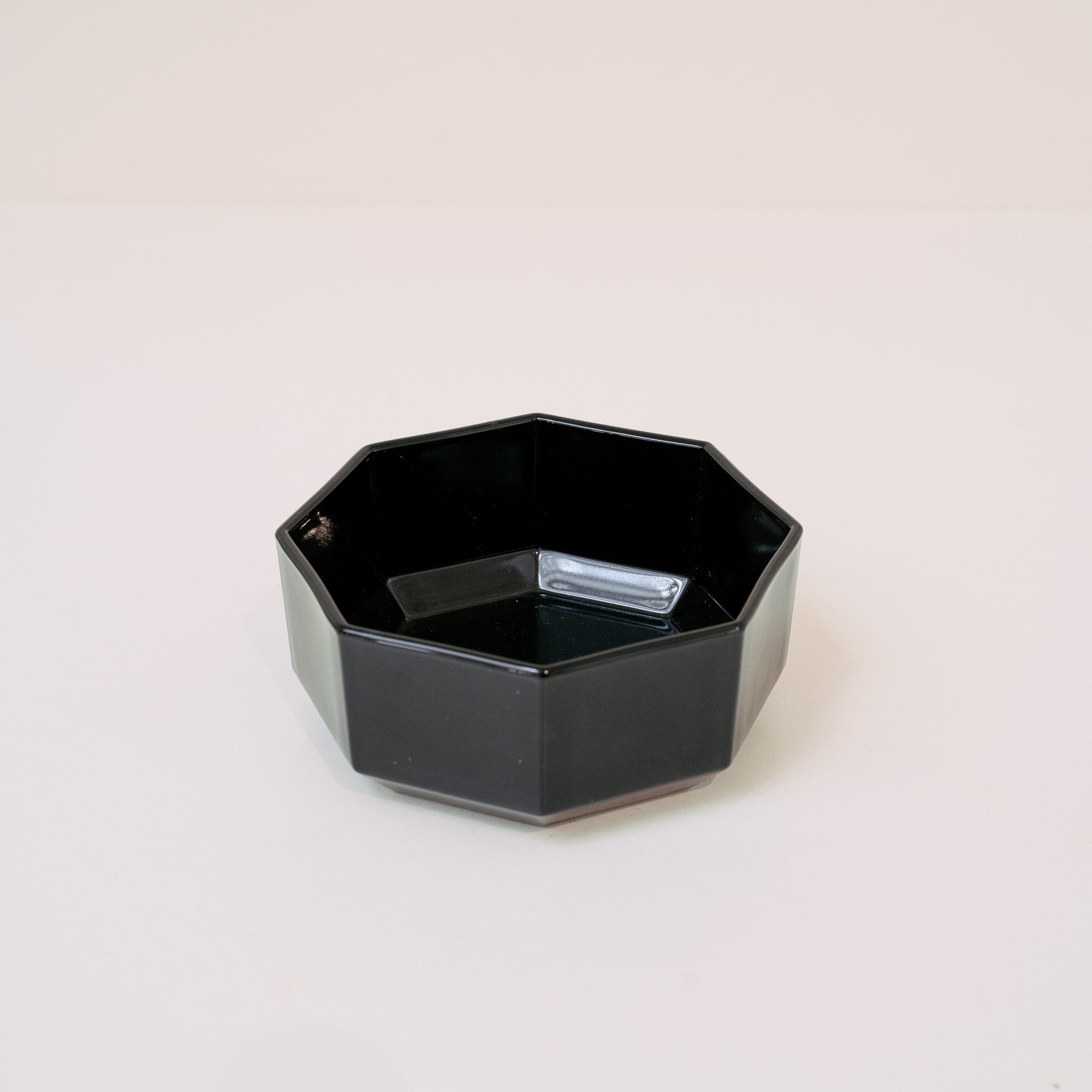 Vintage Arcoroc Octime Black Small Bowl 11cm
