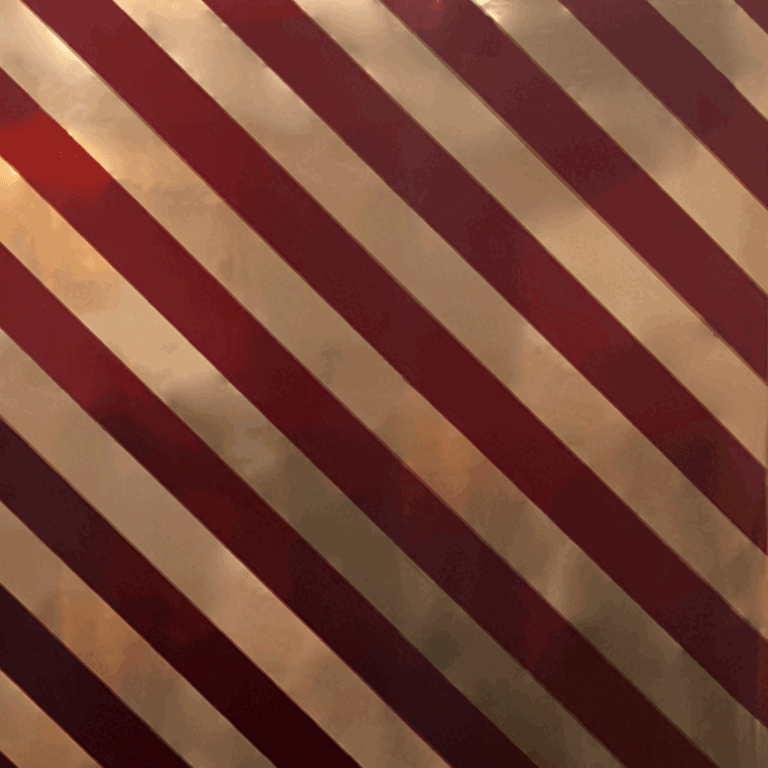 Diagonal Stripe Red Copper Wallcovering, per meter
