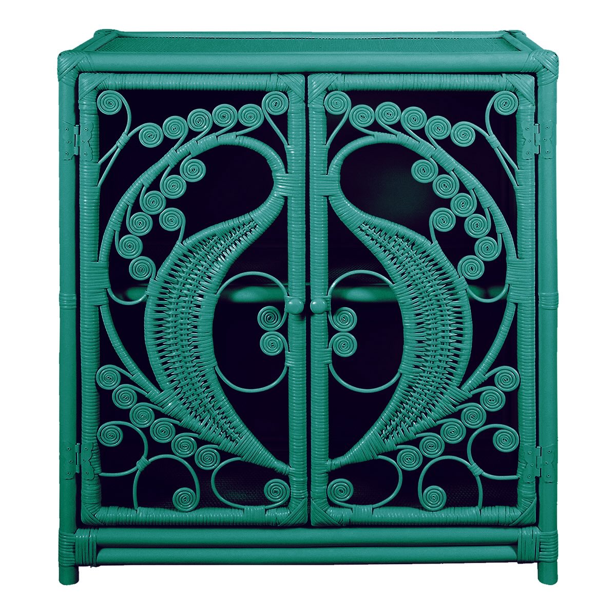 Peacock Cabinet - Teal
