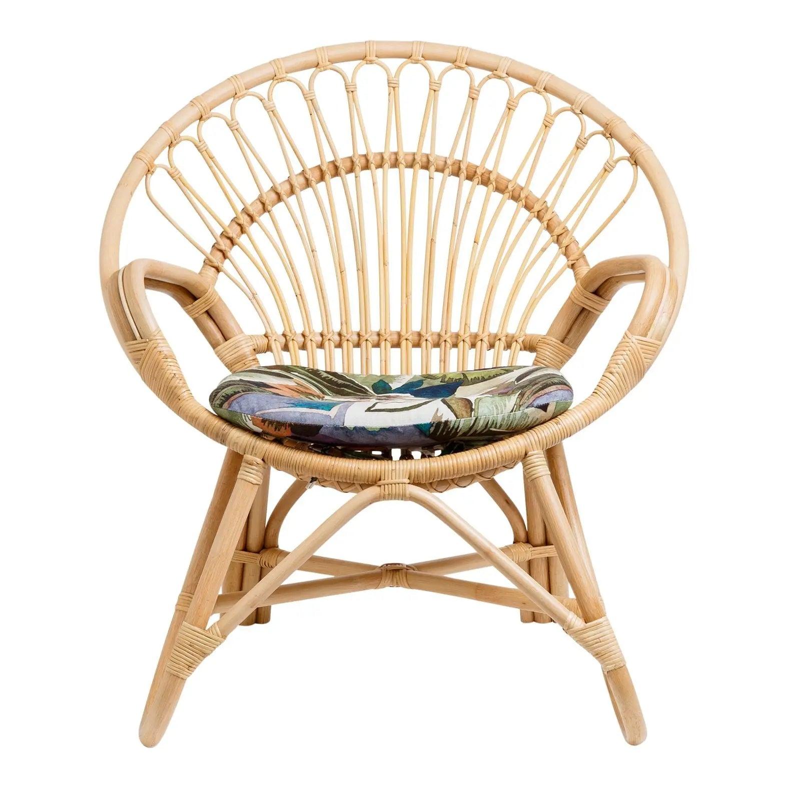 Rattan - Round Chair Natural The Family Love Tree