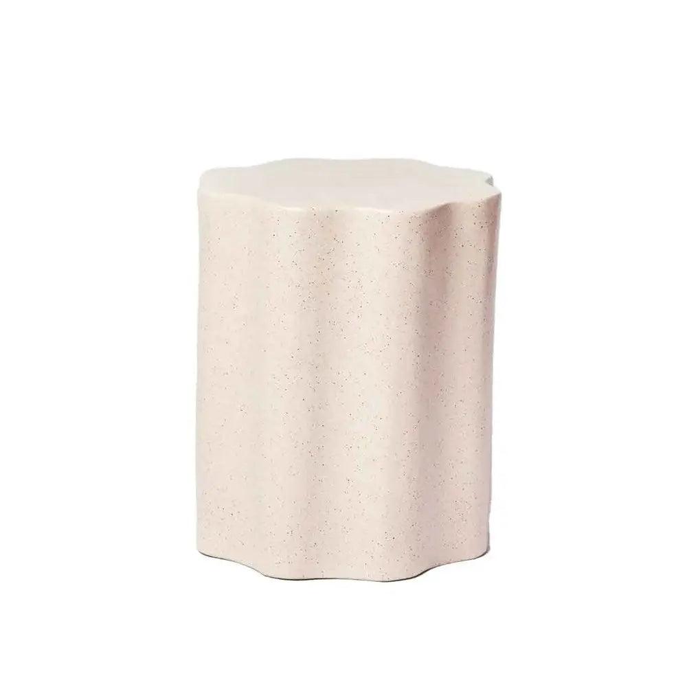 Wave Side Table Soft Pink The Family Love Tree