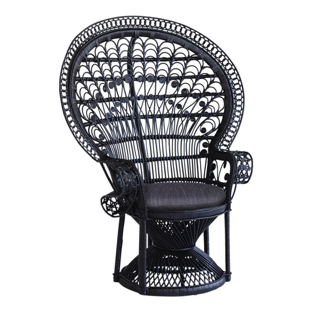 Peacock Chair Black