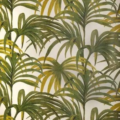 Palmeral Magna Wallpaper - Off-White / Green 2m drop House Of Hackney