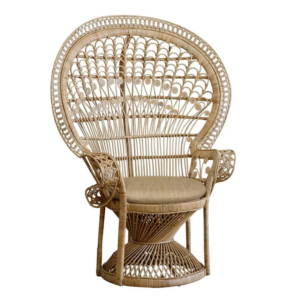 Peacock Chair, Natural The Family Love Tree