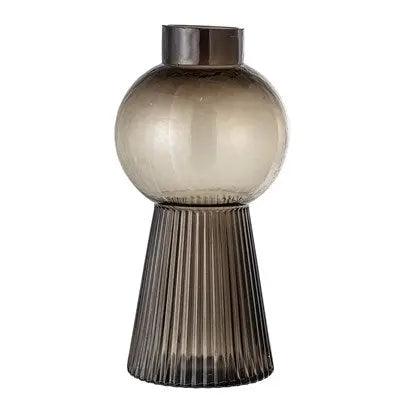 Vase, Brown, Glass Bloomingville