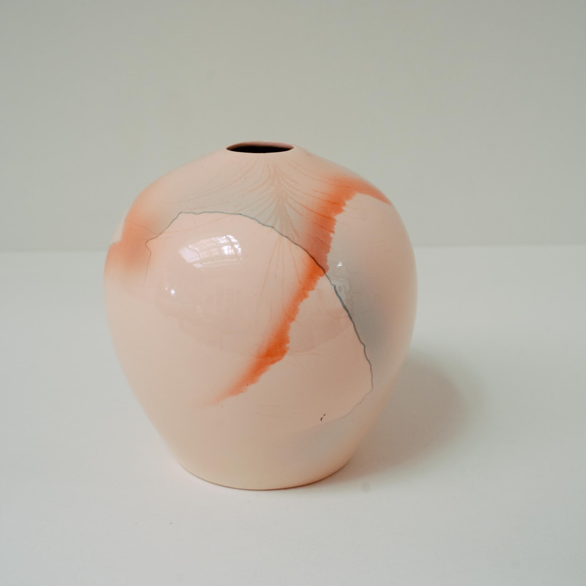 80's Pastel Watercolour Vase