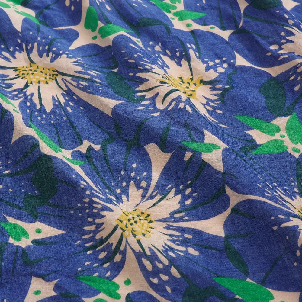 Berkeley Linen Quilt Cover - Queen Sage & Clare