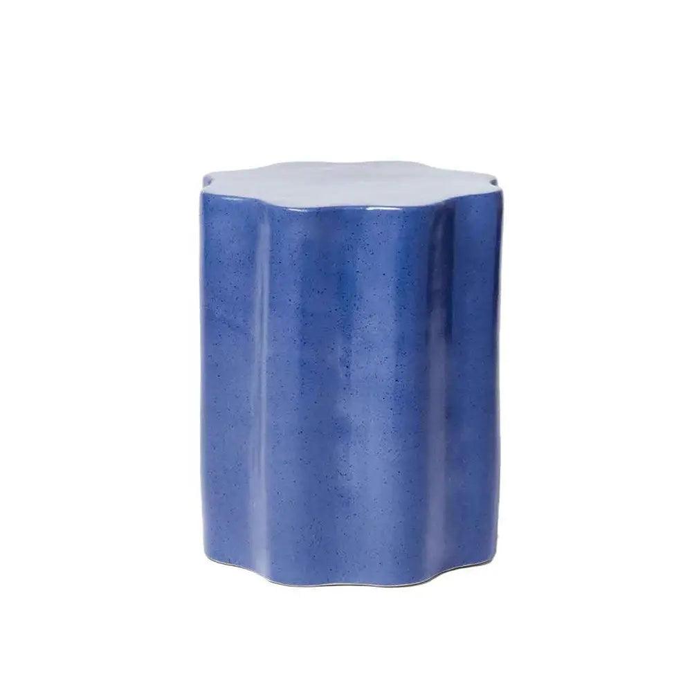 Wave Side Table Azure Blue The Family Love Tree