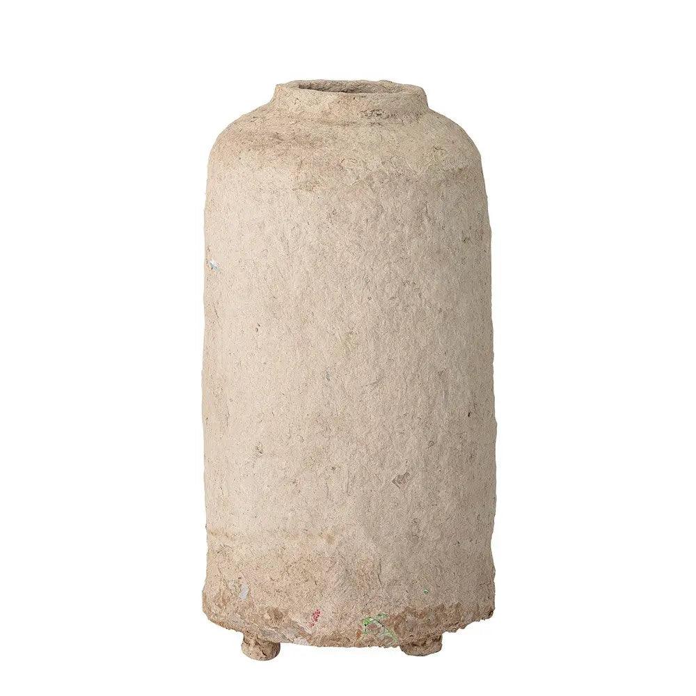 Deco Vase, Nature, Paper Mache Bloomingville