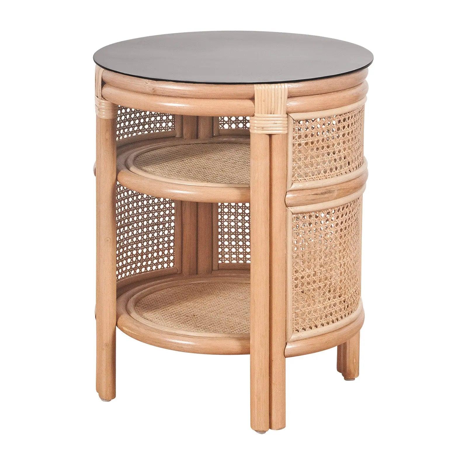 Latitude Side Table, Natural The Family Love Tree