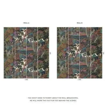 Plantasia Wallpaper - Prism 2m drop House Of Hackney