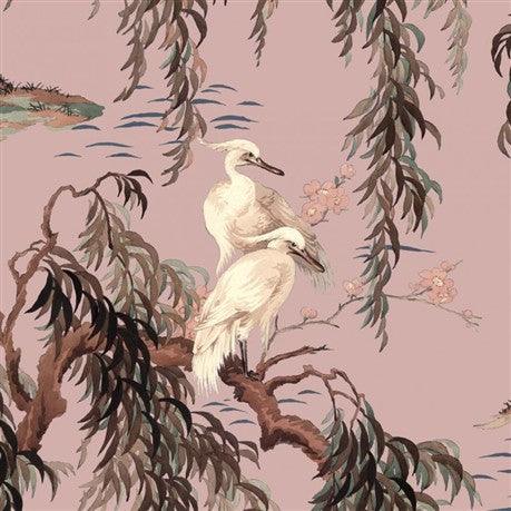 Zeus Wallpaper - Blush Love Tree Interiors